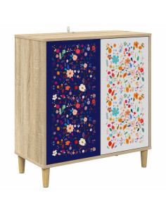 Credenza MAINZ Sonoma 69 x 33 x 75 cm Legno ingegnerizzato 2