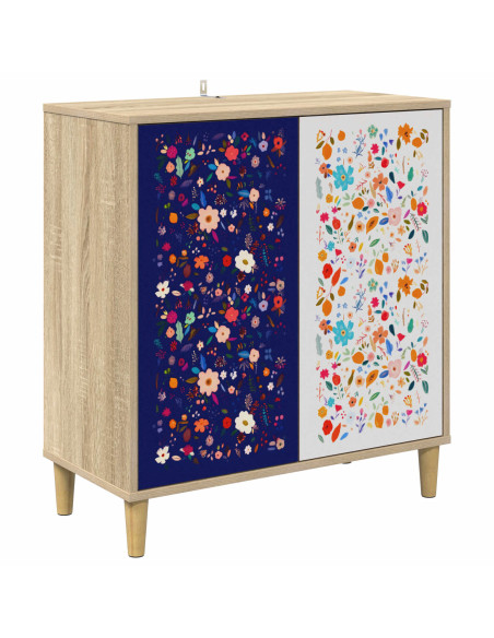 Credenza MAINZ Sonoma 69 x 33 x 75 cm Legno ingegnerizzato