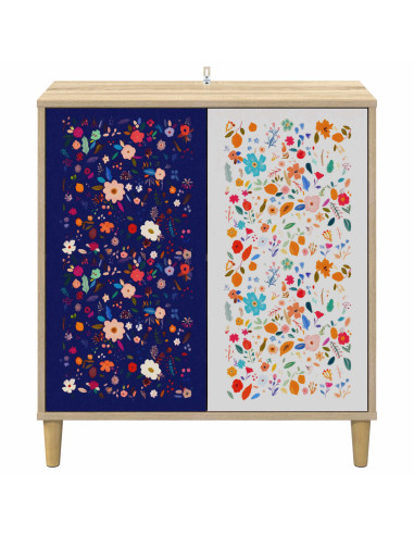 Credenza MAINZ Sonoma 69 x 33 x 75 cm Legno ingegnerizzato