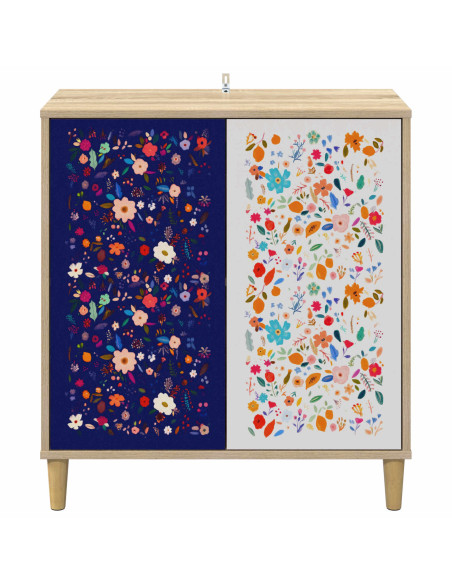 Credenza MAINZ Sonoma 69 x 33 x 75 cm Legno ingegnerizzato