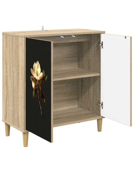 Credenza BREMEN Sonoma 69 x 33 x 75 cm Legno ingegnerizzato
