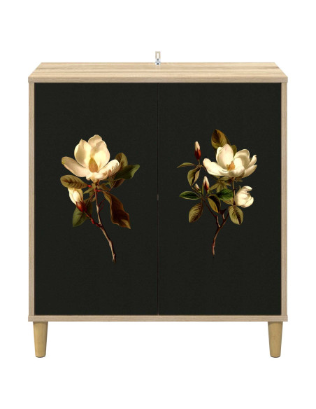 Credenza BREMEN Sonoma 69 x 33 x 75 cm Legno ingegnerizzato