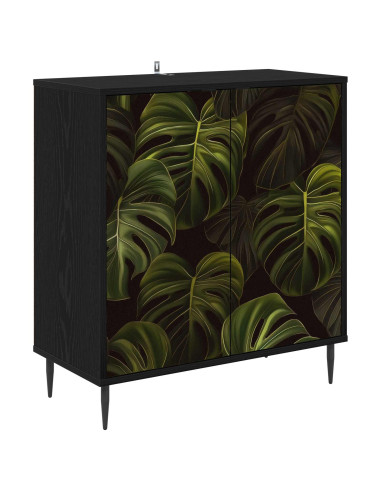 Credenza ELBURG Rovere Nero 69 x 33 x 76 cm