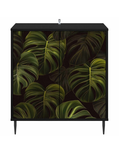 Credenza ELBURG Rovere Nero 69 x 33 x 76 cm