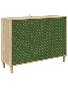 Credenza GELEEN Sonoma 102 x 33 x 75 cm Legno ingegnerizzato 2