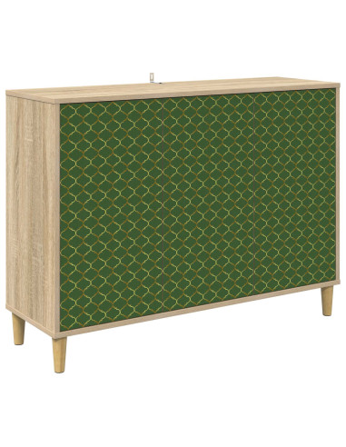 Credenza GELEEN Sonoma 102 x 33 x 75 cm Legno ingegnerizzato