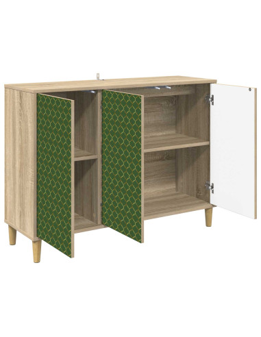 Credenza GELEEN Sonoma 102 x 33 x 75 cm Legno ingegnerizzato