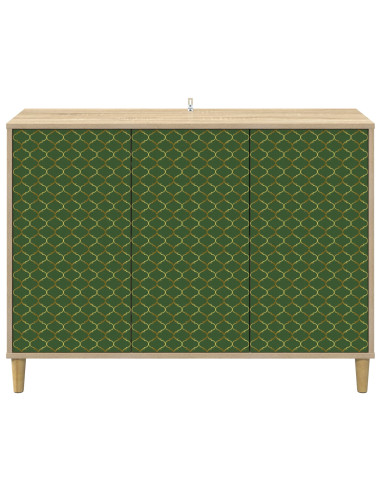 Credenza GELEEN Sonoma 102 x 33 x 75 cm Legno ingegnerizzato