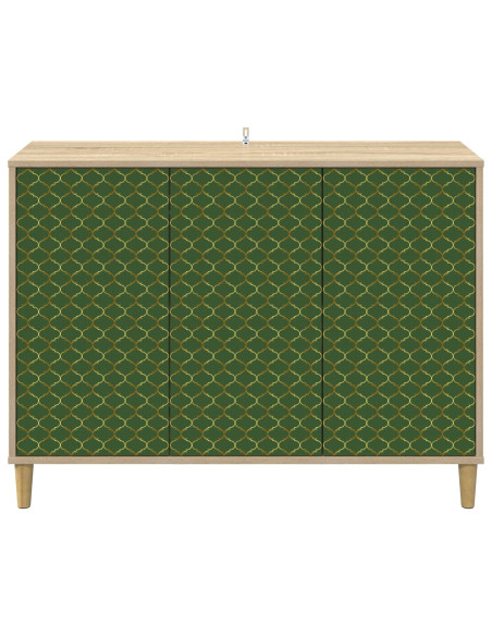 Credenza GELEEN Sonoma 102 x 33 x 75 cm Legno ingegnerizzato