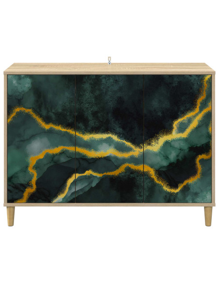 Credenza WIJHE Sonoma 102 x 33 x 75 cm Legno ingegnerizzato