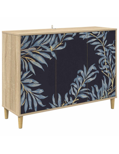 Credenza DOKKUM Sonoma 102 x 33 x 75 cm Legno ingegnerizzato