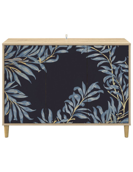 Credenza DOKKUM Sonoma 102 x 33 x 75 cm Legno ingegnerizzato