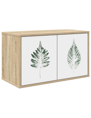 Mobile TV da Parete HANAU 69 x 33 x 40 cm Rovere Sonoma