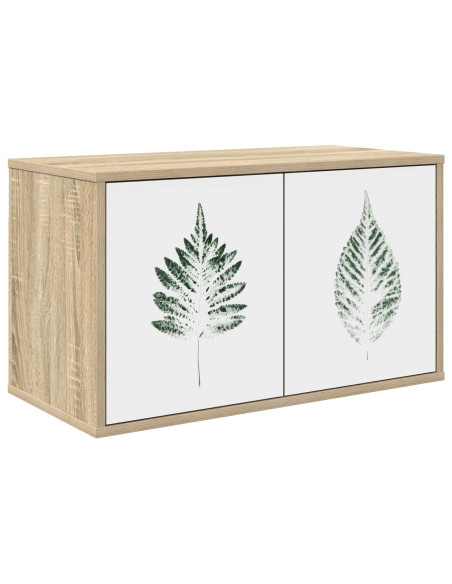 Mobile TV da Parete HANAU 69 x 33 x 40 cm Rovere Sonoma