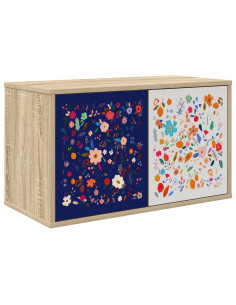 Mobile TV da Parete MAINZ 69 x 33 x 40 cm Rovere Sonoma