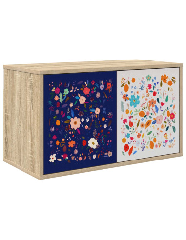 Mobile TV da Parete MAINZ 69 x 33 x 40 cm Rovere Sonoma