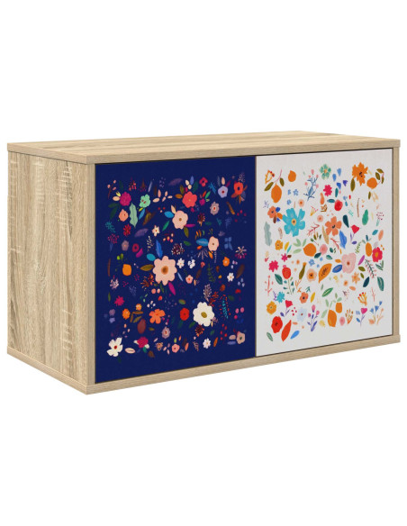 Mobile TV da Parete MAINZ 69 x 33 x 40 cm Rovere Sonoma