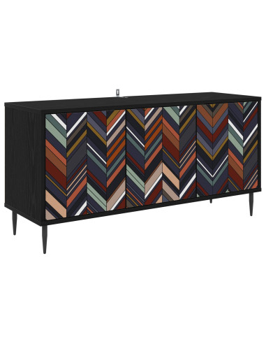 Mobile TV OMMEN 102 x 33 x 51 cm Rovere Nero