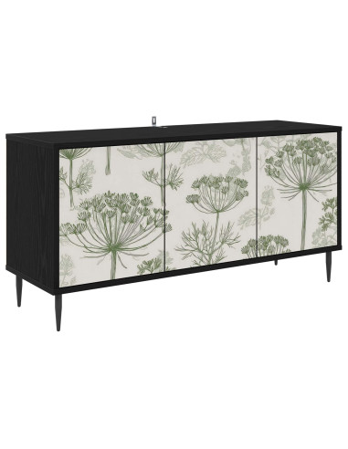 Mobile TV GOTHA 102 x 33 x 51 cm Rovere Nero
