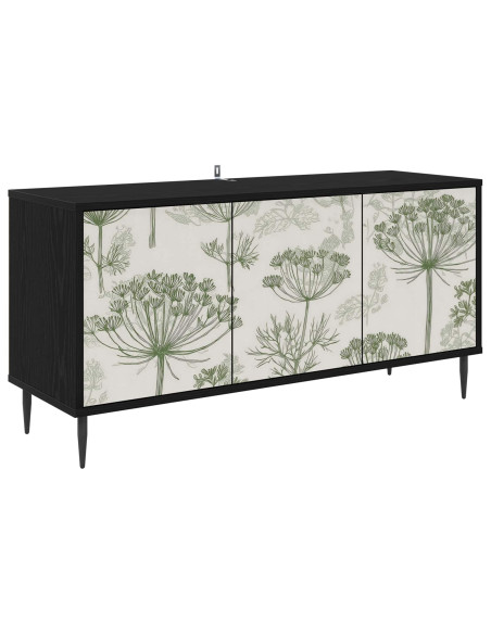 Mobile TV GOTHA 102 x 33 x 51 cm Rovere Nero
