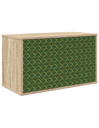 Mobile TV da Parete GELEEN 69 x 33 x 40 cm Rovere Sonoma
