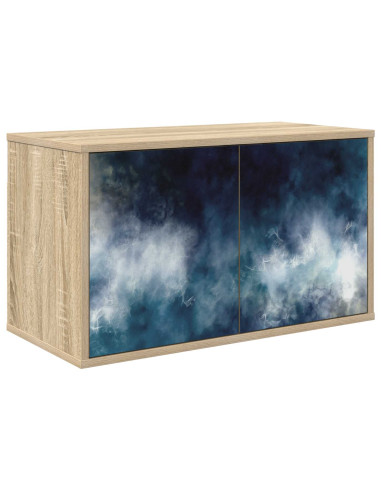 Mobile TV da Parete RAALTE 69 x 33 x 40 cm Rovere Sonoma