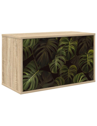 Mobile TV da Parete ELBURG 69 x 33 x 40 cm Rovere Sonoma