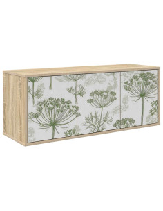 Mobile TV da Parete GOTHA 102 x 33 x 40 cm Rovere Sonoma