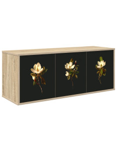 Mobile TV da Parete BREMEN 102 x 33 x 40 cm Rovere Sonoma