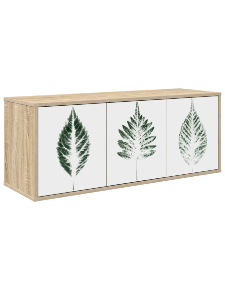 Mobile TV da Parete HANAU 102 x 33 x 40 cm Rovere Sonoma