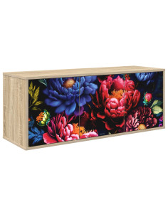 Mobile TV da Parete KIEL 102 x 33 x 40 cm Rovere Sonoma