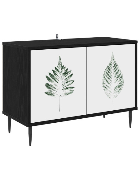 Mobile TV HANAU 69 x 33 x 50,5 cm Rovere Nero