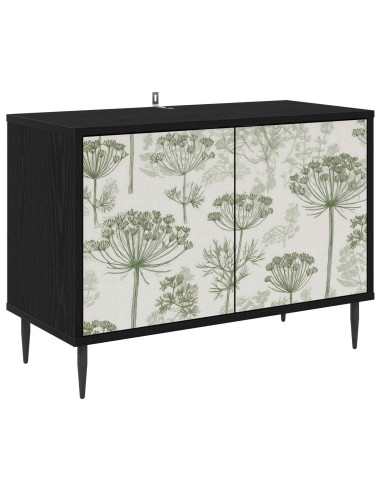 Mobile TV GOTHA 69 x 33 x 50,5 cm Rovere Nero