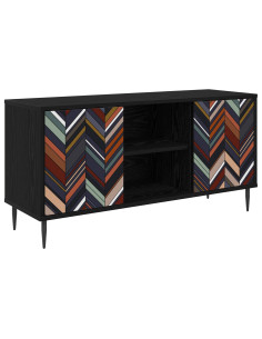 Mobile TV OMMEN 102 x 33 x 51 cm Rovere Nero