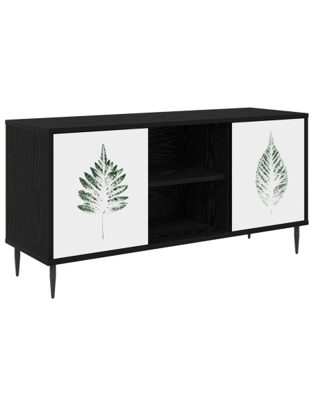 Mobile TV HANAU 102 x 33 x 51 cm Rovere Nero