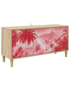 Mobile TV AACHEN 102 x 33 x 50 cm Sonoma Legno ingegnerizzato