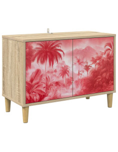 Mobile TV AACHEN 69 x 33 x 50 cm Sonoma Legno ingegnerizzato