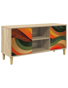 Mobile TV BONN 102 x 33 x 50 cm Sonoma Legno ingegnerizzato