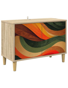 Mobile TV BONN 69 x 33 x 50 cm Sonoma Legno ingegnerizzato