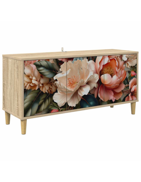 Mobile TV BORNE 102 x 33 x 50 cm Sonoma Legno ingegnerizzato
