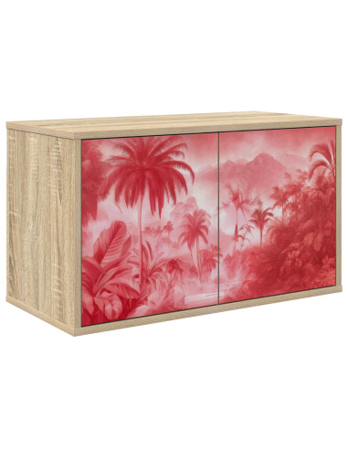 Mobile TV da Parete AACHEN 69 x 33 x 40 cm Rovere Sonoma