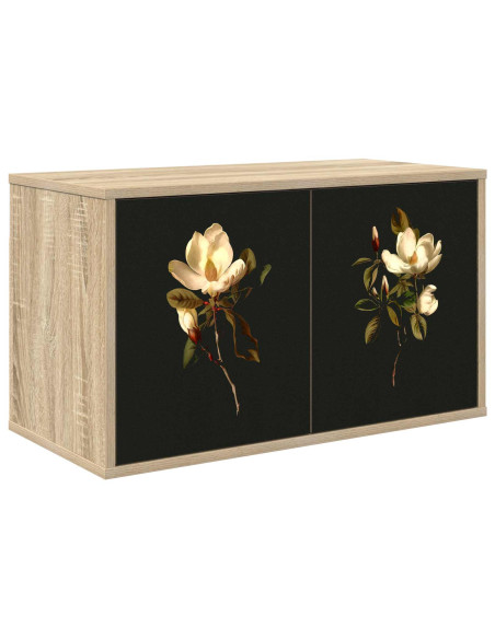 Mobile TV da Parete BREMEN 69 x 33 x 40 cm Rovere Sonoma