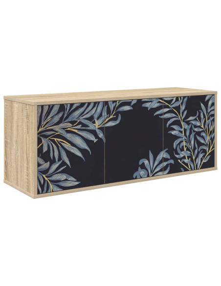 Mobile TV da Parete DOKKUM 102 x 33 x 40 cm Rovere Sonoma