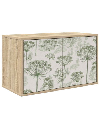 Mobile TV da Parete GOTHA 69 x 33 x 40 cm Rovere Sonoma