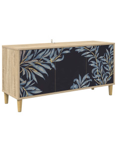 Mobile TV DOKKUM 102 x 33 x 50 cm Sonoma Legno ingegnerizzato