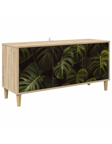 Mobile TV ELBURG 102 x 33 x 50 cm Sonoma Legno ingegnerizzato