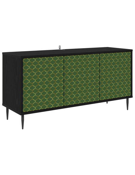 Mobile TV GELEEN 102 x 33 x 51 cm Rovere Nero
