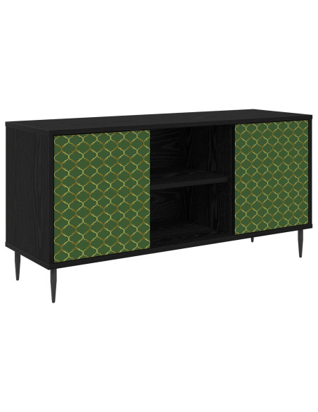 Mobile TV GELEEN 102 x 33 x 51 cm Rovere Nero