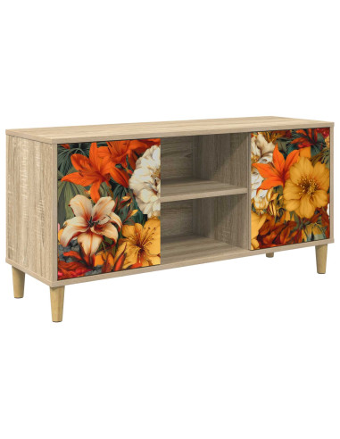 Mobile TV GENNEP 102 x 33 x 50 cm Sonoma Legno ingegnerizzato