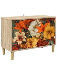 Mobile TV GENNEP 69 x 33 x 50 cm Sonoma Legno ingegnerizzato